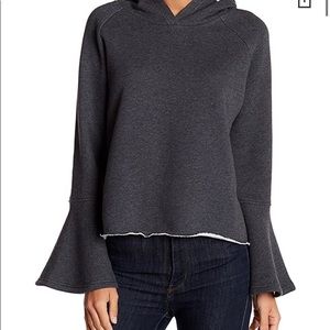 Bell sleeve sweatshirt